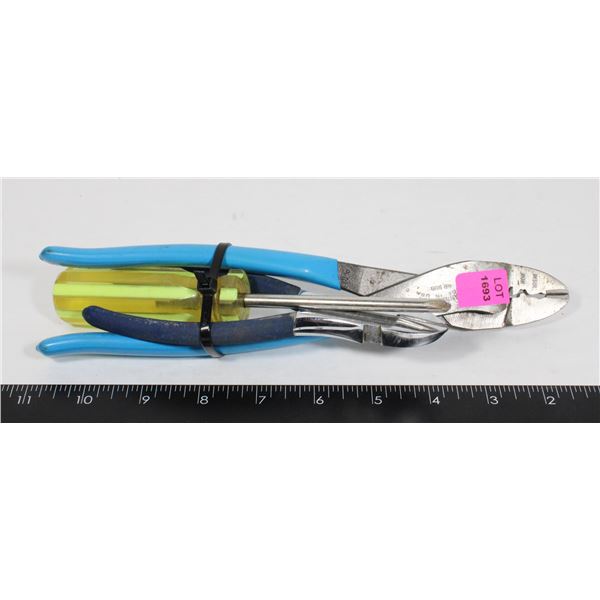 BUNDLE OF ASSORTED HAND TOOLS