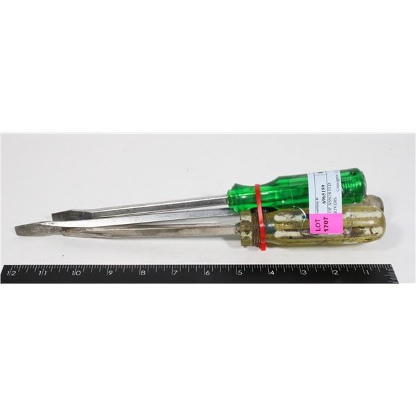 BUNDLE OF ASSORTED SCREWDRIVERS