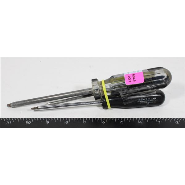BUNDLE OF ASSORTED SCREWDRIVERS