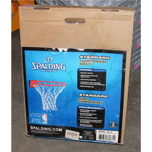 SPALDING BASKETBALL HOOP