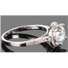 Image 3 : 2.0CT MOISSANITE STERLING SILVER LADIES RING