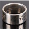Image 2 : RETURN TO TIFFANY WIDE STERLING SILVER RING
