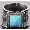 Image 4 : OPAL & MOONSTONE STERLING SILVER LADIES RINGS