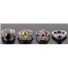 Image 1 : GEMSTONE STERLING SILVER LADIES RINGS