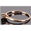 Image 3 : 10K YELLOW GOLD BLUE TOPAZ LADIES RING