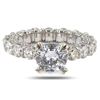 Image 1 : 1.58CT I1 CENTER DIAMOND 14K WHITE GOLD RING