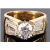 Image 1 : 14K YELLOW GOLD 1.5CT DIAMOND LADIES RING
