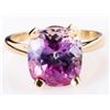 Image 1 : GORGEOUS 14K 4.20CT BICOLOR SAPPHIRE LADIES RING