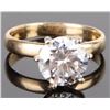 Image 1 : 14K GOLD 2.43CT ROUND DIAMOND SOLITAIRE RING