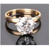 Image 2 : 14K GOLD 2.43CT ROUND DIAMOND SOLITAIRE RING