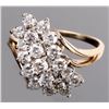 Image 1 : 2.09CT DIAMOND 14K YELLOW GOLD LADIES RING