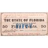 Image 4 : 1863 STATE OF FLORIDA 50 CENTS UNCUT NOTES