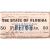 Image 5 : 1863 STATE OF FLORIDA 50 CENTS UNCUT NOTES