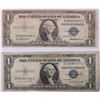 Image 3 : 1935-1937 US $1 SILVER CERTIFICATE NOTES - (9)