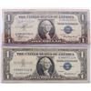 Image 4 : 1935-1937 US $1 SILVER CERTIFICATE NOTES - (9)