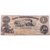 Image 1 : 1858 BANK OF GREENSBOROUGH $1 OBSOLETE CSA NOTE