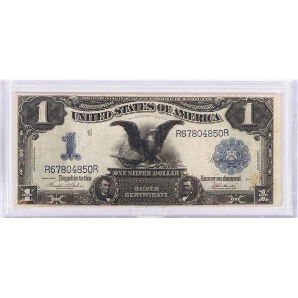 1899 SERIES BLACK EAGLE $1 SILVER CERT BANKNOTE