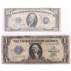 Image 1 : VINTAGE SILVER CERTIFICATE $1 & $10 U.S. BANKNOTES