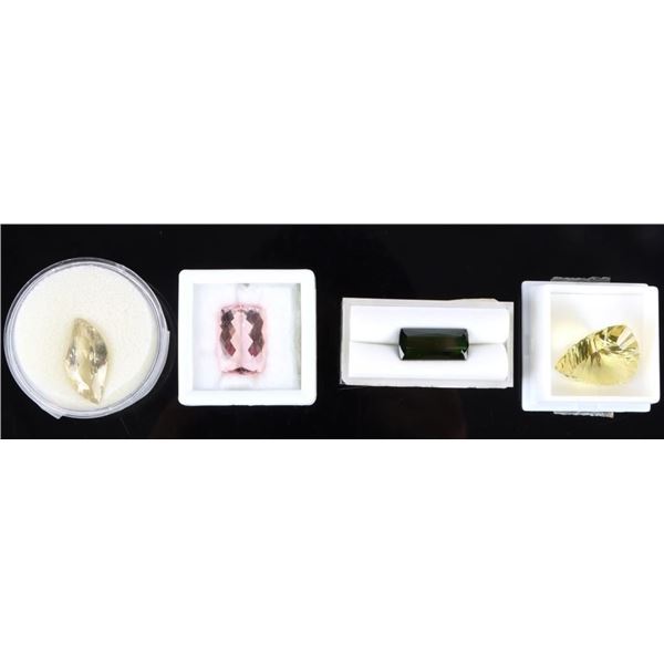 STUNNING LOOSE GEMSTONES LOT OF 4