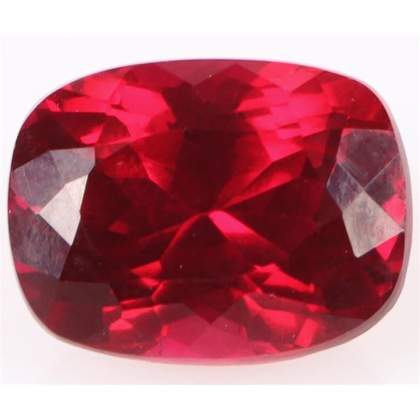 11.65CT RED CUSHION-CUT RUBY LOOSE GEMSTONE