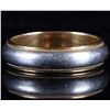 Image 1 : TIFFANY & CO. 18K YELLOW GOLD & STERLING MEN RING