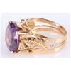 Image 3 : 18K YELLOW GOLD 11.54CT CEYLON PINK SAPPHIRE RING