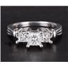 Image 2 : 1.57CTW DIAMOND PLATINUM LADIES RING W/ APP