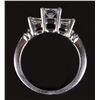 Image 4 : 1.57CTW DIAMOND PLATINUM LADIES RING W/ APP