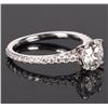 Image 3 : PLATINUM GCAL CERT VS1 1.05CT LAB DIAMOND  RING