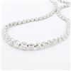 Image 2 : 32.11CTW I1-I2 DIAMOND PLATINUM TENNIS NECKLACE