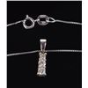 Image 4 : 14K DIAMOND GRADUATING JOURNEY PENDANT NECKLACE