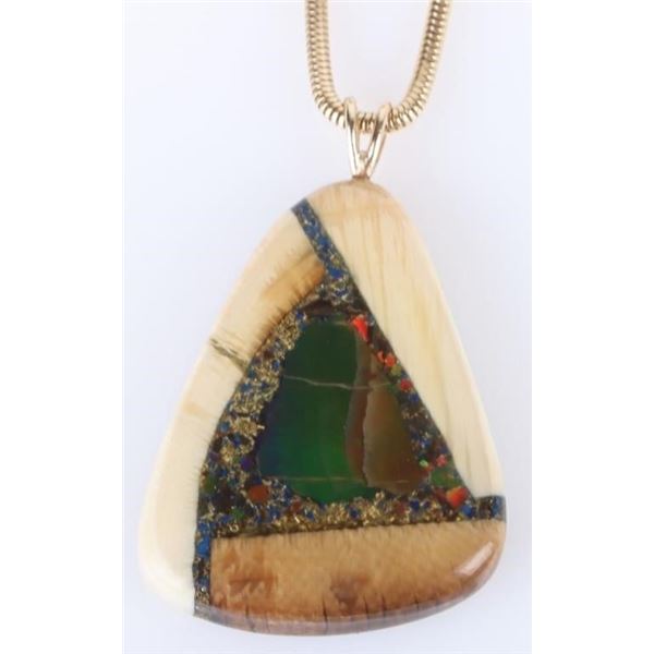 ALFRED COOK DESIGNER 14K YELLOW GOLD NECKLACE