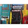 Image 3 : LARGE IN THE MANNER OF BASQUIAT ORIGINAL PAINTING
