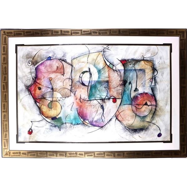 ERIC WAUGH "BRAVO" PRINT SIGNED & FRAMED