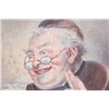 Image 2 : H.M BECKER "THE MONK" ORIGINAL PAINTING SIGNED