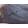 Image 4 : H.M BECKER "THE MONK" ORIGINAL PAINTING SIGNED