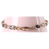 Image 2 : MYSTIC TOPAZ & DIAMOND 14K YELLOW GOLD BRACELET