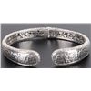 Image 2 : SARDA DESIGNER STERLING SILVER CUFF BRACELET