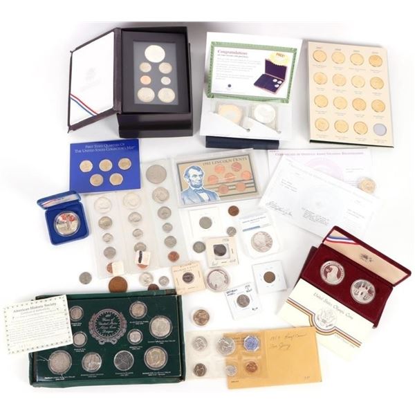ASSORTED U.S. COINAGE SETS - (12)