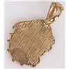 Image 4 : 10K GOLD GEORGIA BULLDOGS PENDANT