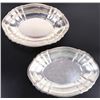 Image 1 : CHIPPENDALE STERLING SILVER OVAL PLATTER SET