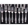 Image 2 : ANTIQUE WHITING HERALDIC STERLING SILVER FLATWARE