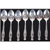 Image 3 : ANTIQUE WHITING HERALDIC STERLING SILVER SPOONS