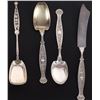 Image 3 : ANTIQUE WHITING MUTLI-PATTERN STERLING FLATWARE