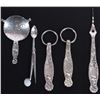 Image 3 : ANTIQUE WHITING HERALDIC STERLING SILVER UTENSILS