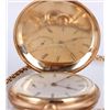 Image 2 : 14K GOLD ELGIN VINTAGE POCKET WATCH W/ FOB & KEY