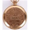 Image 4 : 14K GOLD ELGIN VINTAGE POCKET WATCH W/ FOB & KEY