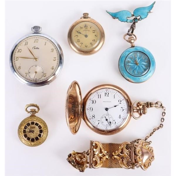 VARIOUS POCKET WATCHES LOT OF 5