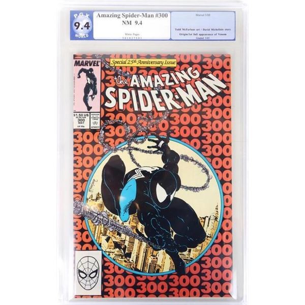AMAZING SPIDER-MAN #300 PGX 9.4- 1ST APP OF VENOM