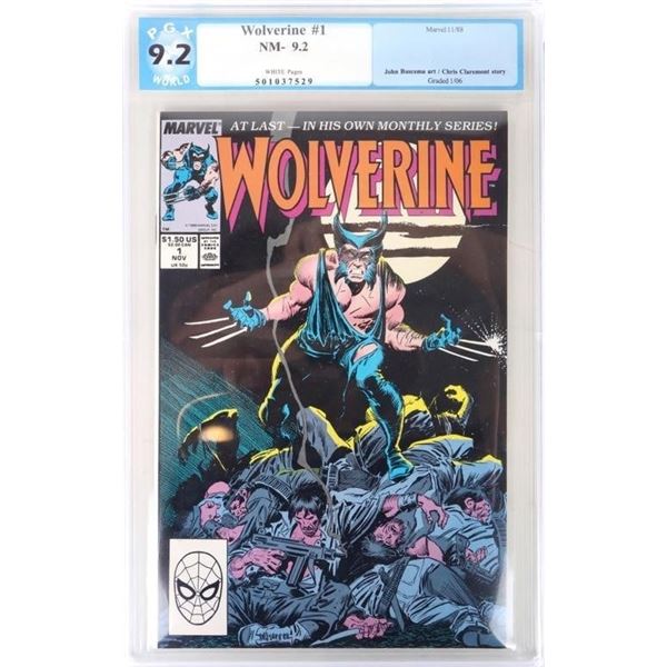 WOLVERINE #1 PGX 9.2 - 1ST PATCH, 1ST MURAMASA